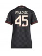 Bayern Munich Aleksandar Pavlovic #45 Replika Tredje Kläder Dam 2025-26 Kortärmad Bayern Munich Aleksandar Pavlovic #45 Replika Tredje Kläder Dam 2025-26 Kortärmad